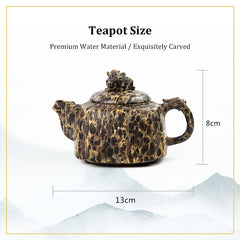 SQUARE DRAGON TEAPOT